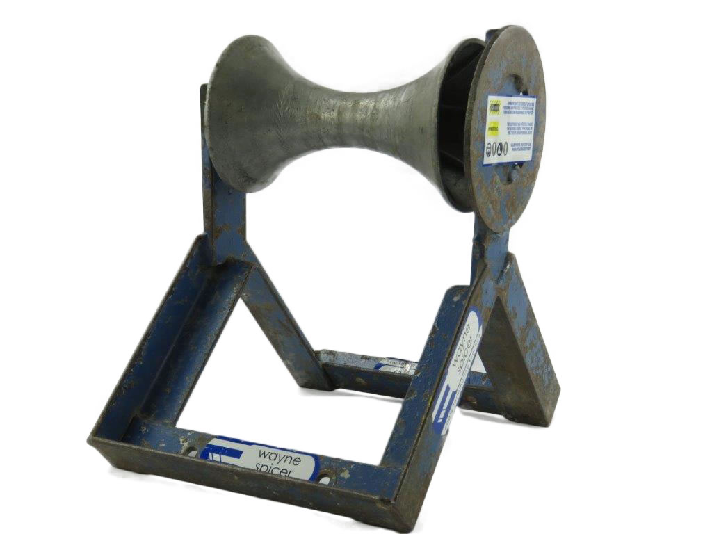 Higher Trench Roller Heavy Duty 200mm Wide Roller